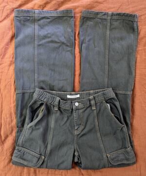 Pac Sun Low Rise Puddle Jeans - Size S